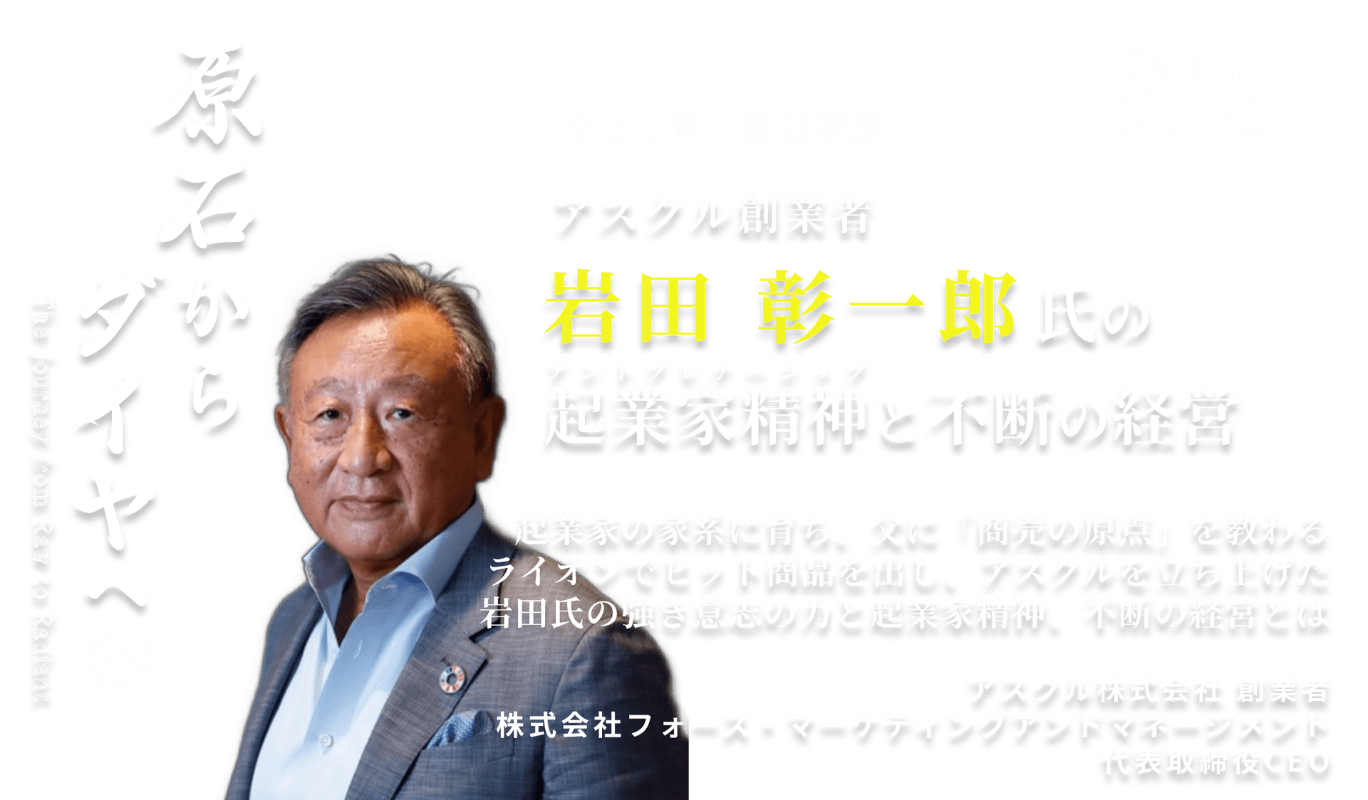 アスクル創業者 岩田 彰一郎氏の起業家精神と不断の経営