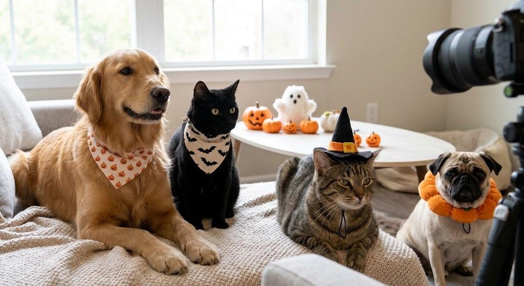【ペット愛好家必見】犬・猫が嫌がらない！安全でかわいい『プチ仮装』と撮影のコツ