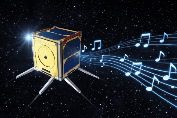 宇宙に響く「人類の残り香」――音楽人工衛星ハモるんが提示した、感性とテクノロジーの交差点