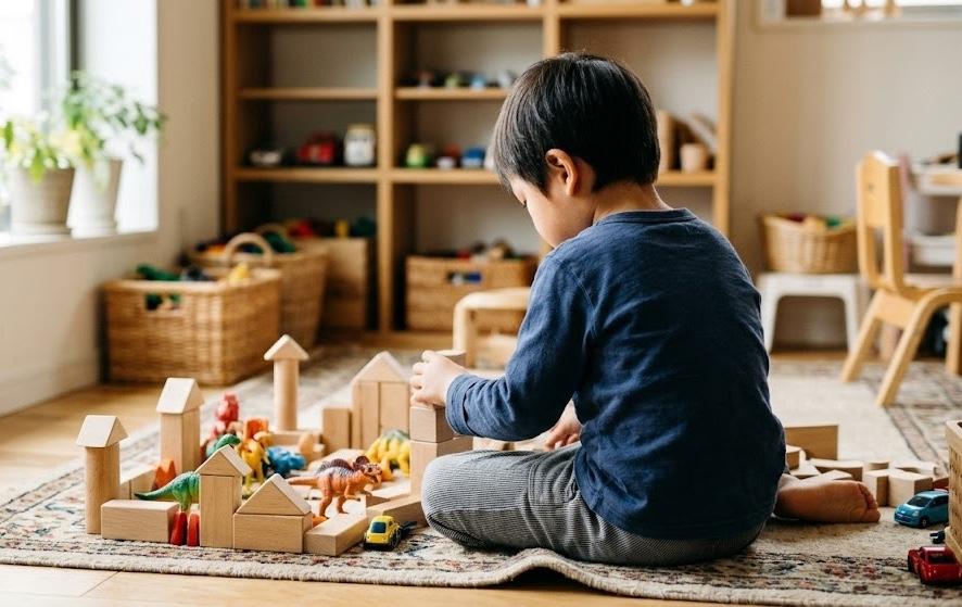 子どもの「ひとり遊び」は心配ない？パーテンの遊びの6段階と成長を支える大人の関わり方