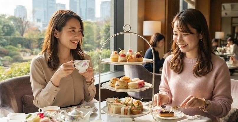 次の休日は、憧れの空間でティータイム。ヌン活で磨く、優雅な感性と大人の余裕