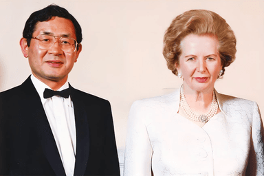 サッチャー元英国首相との「契約書を交わさない」交友