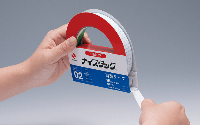「糊の代わり」が日本のスタンダードに。両面テープ「ナイスタック」が60年愛され続ける理由